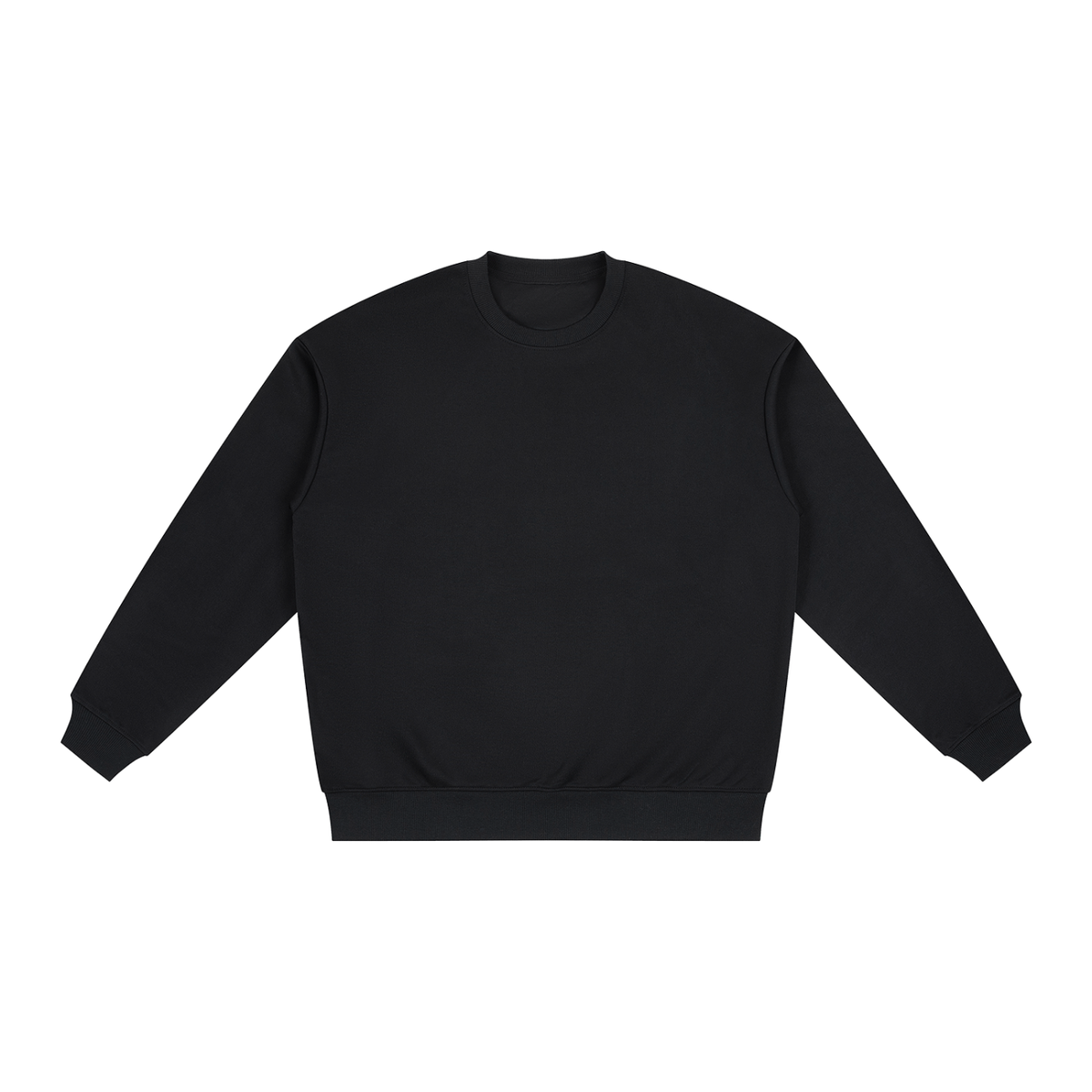 Oversized Drop Shoulder Crewneck Sweatshirt
